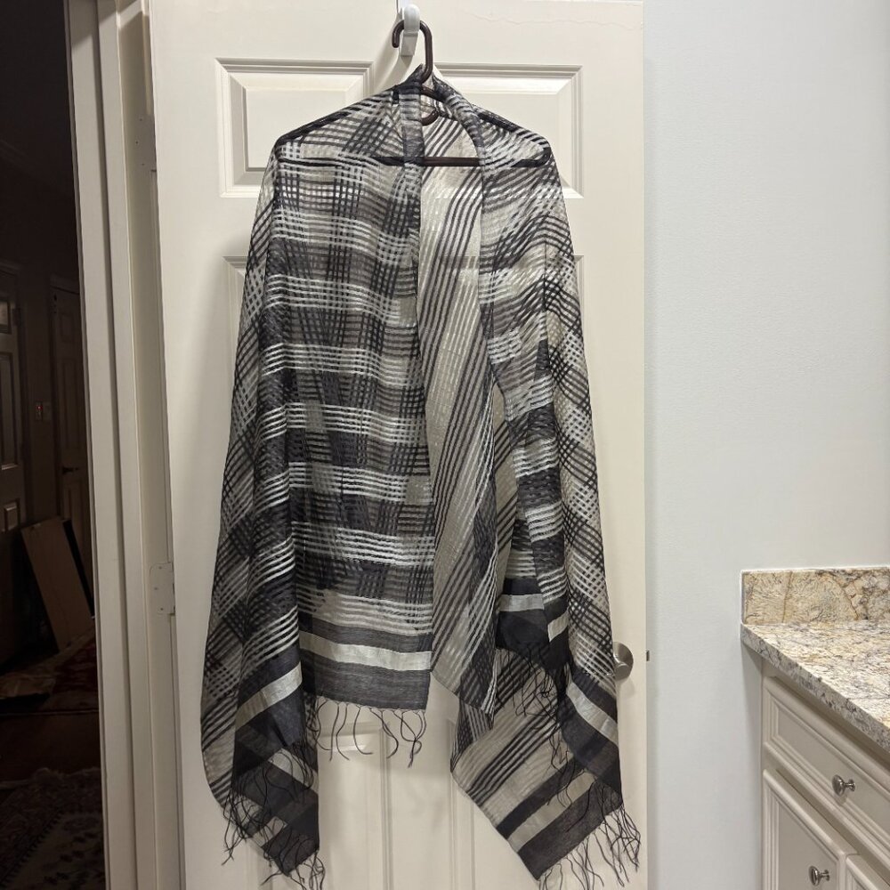 Silk Organza Shawl/Wrap - image 5